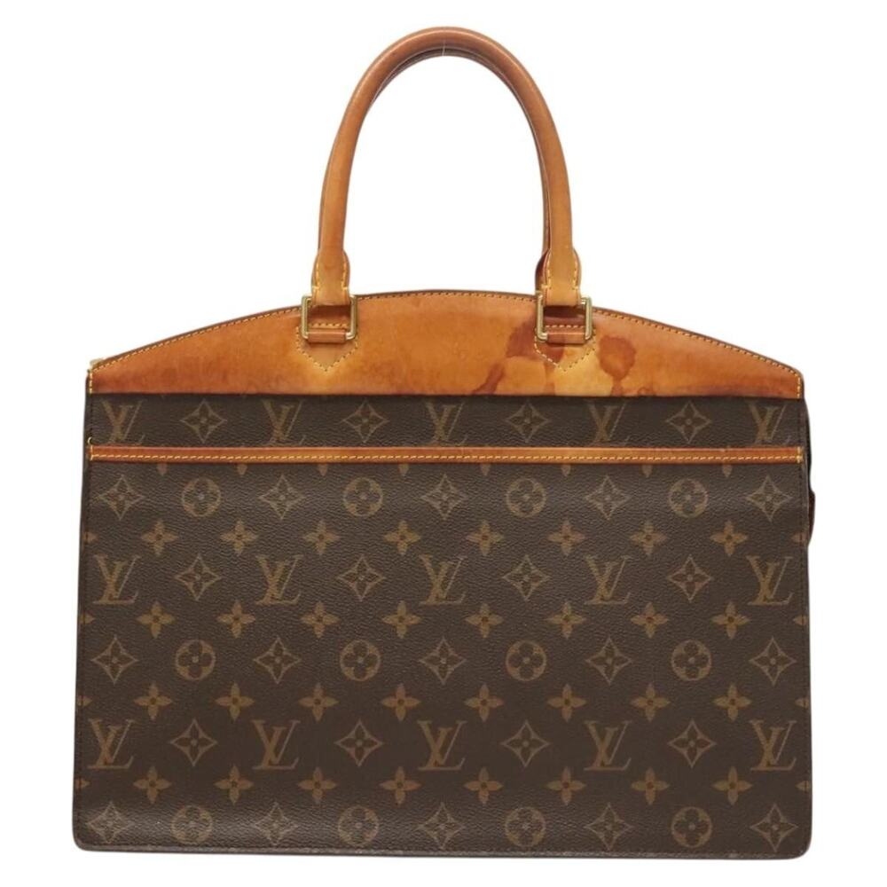 Louis Vuitton Monogram Riviera Handbag Spo Brown